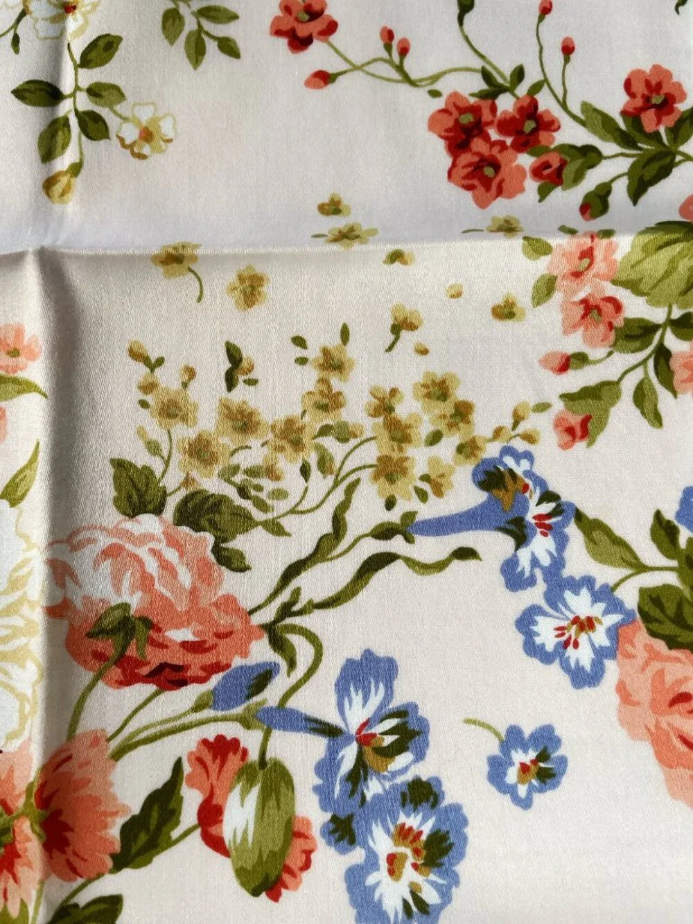 Ralph Lauren Floral Cotton Scarf Never Worn